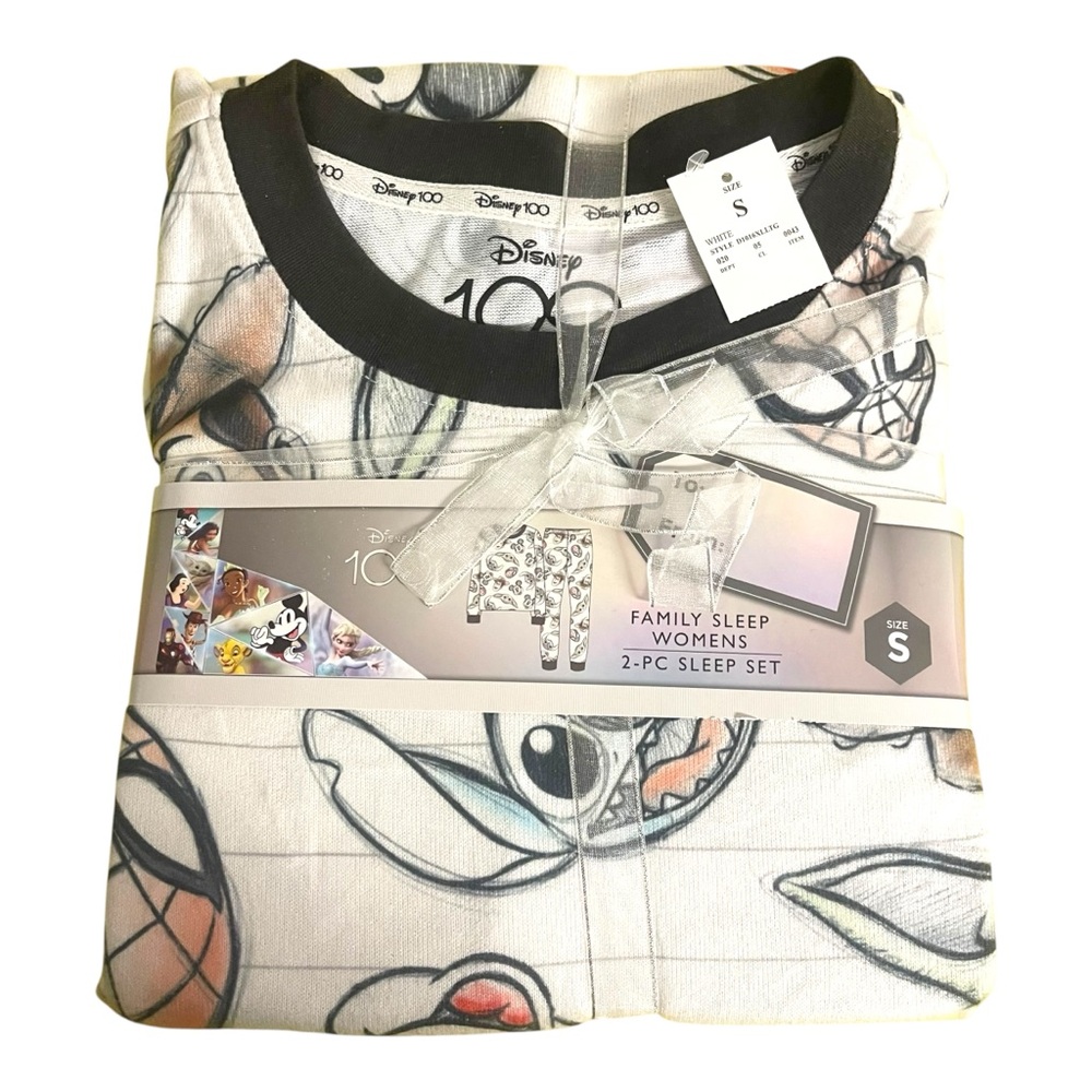 Disney 100 2pc Sleep Pajama Set Women's